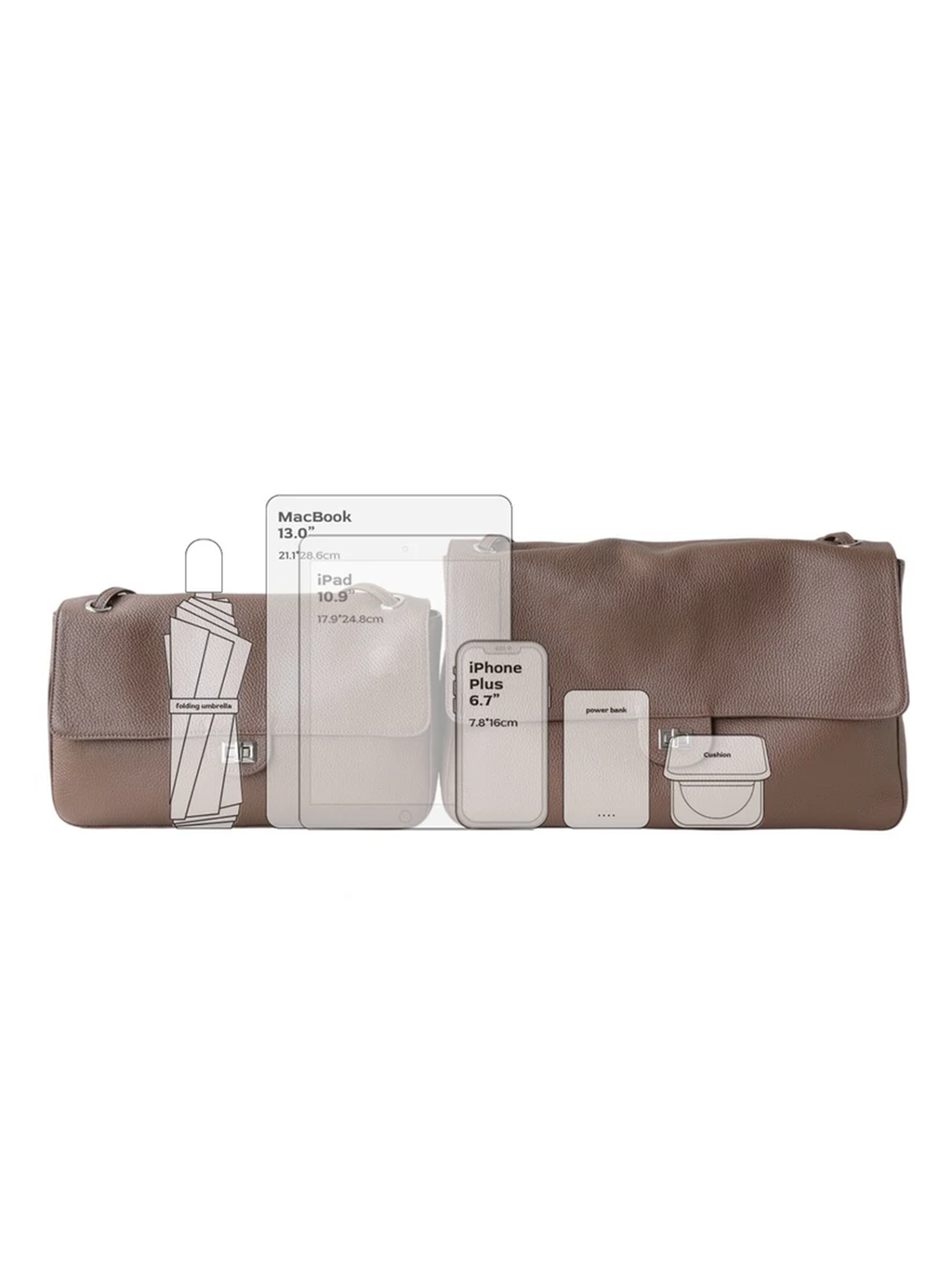 Slouchy Leather Shoulder Bag