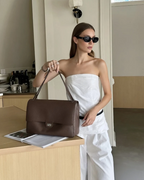 Slouchy Leather Shoulder Bag