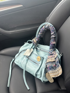 Vintage-style Soft Leather Tote