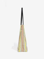 Minimalist Striped Underarm Bag