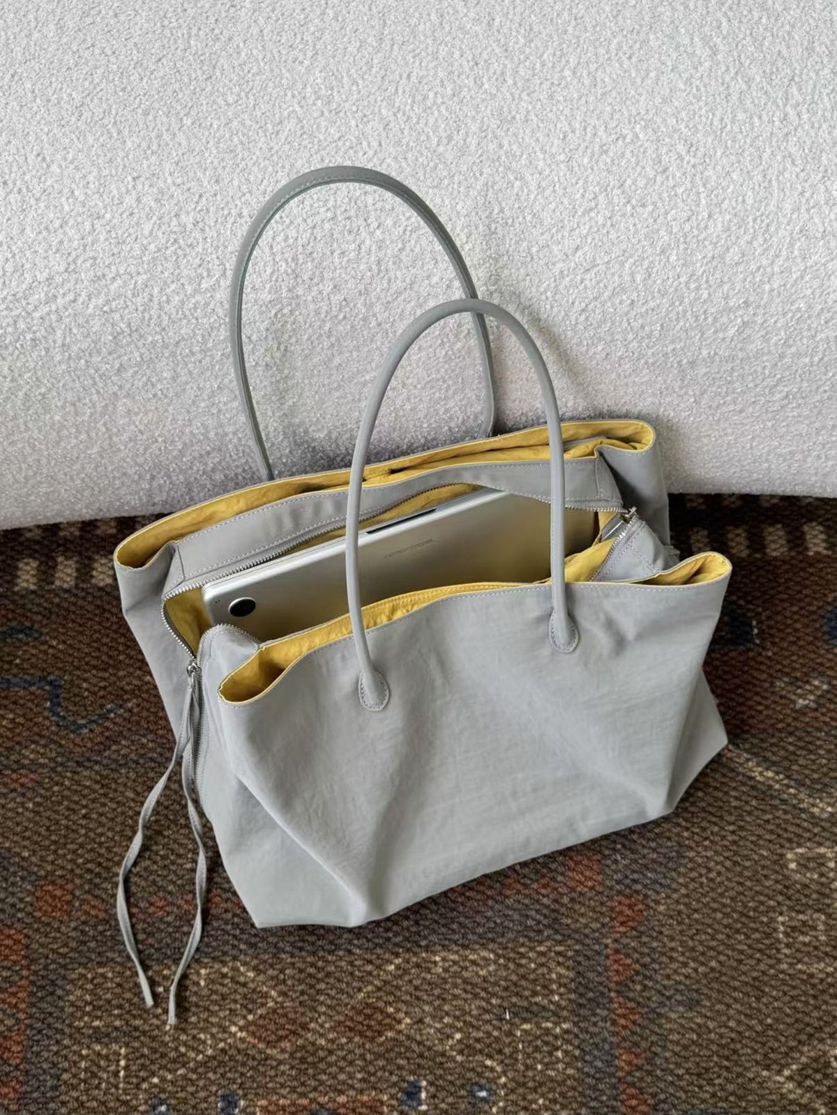 Color-block Sandwich Tote