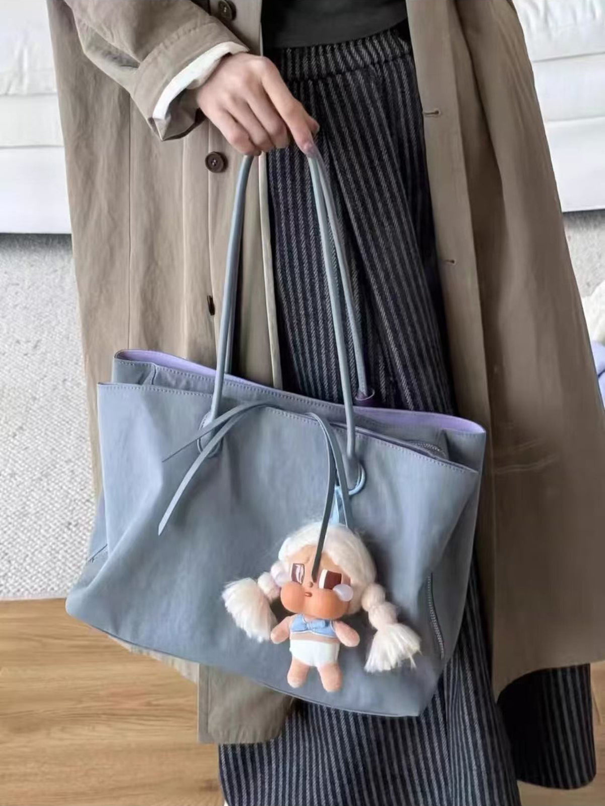 Color-block Sandwich Tote