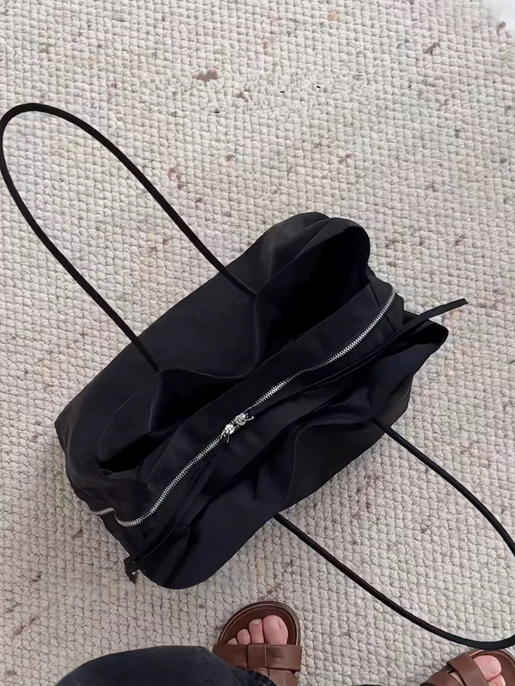 Color-block Sandwich Tote