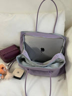 Color-block Sandwich Tote