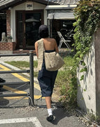 Large Studded Shoulder Bag