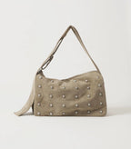 Large Studded Shoulder Bag