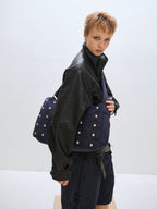 Large Studded Shoulder Bag
