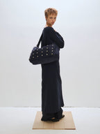 Large Studded Shoulder Bag