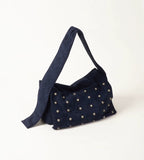 Large Studded Shoulder Bag