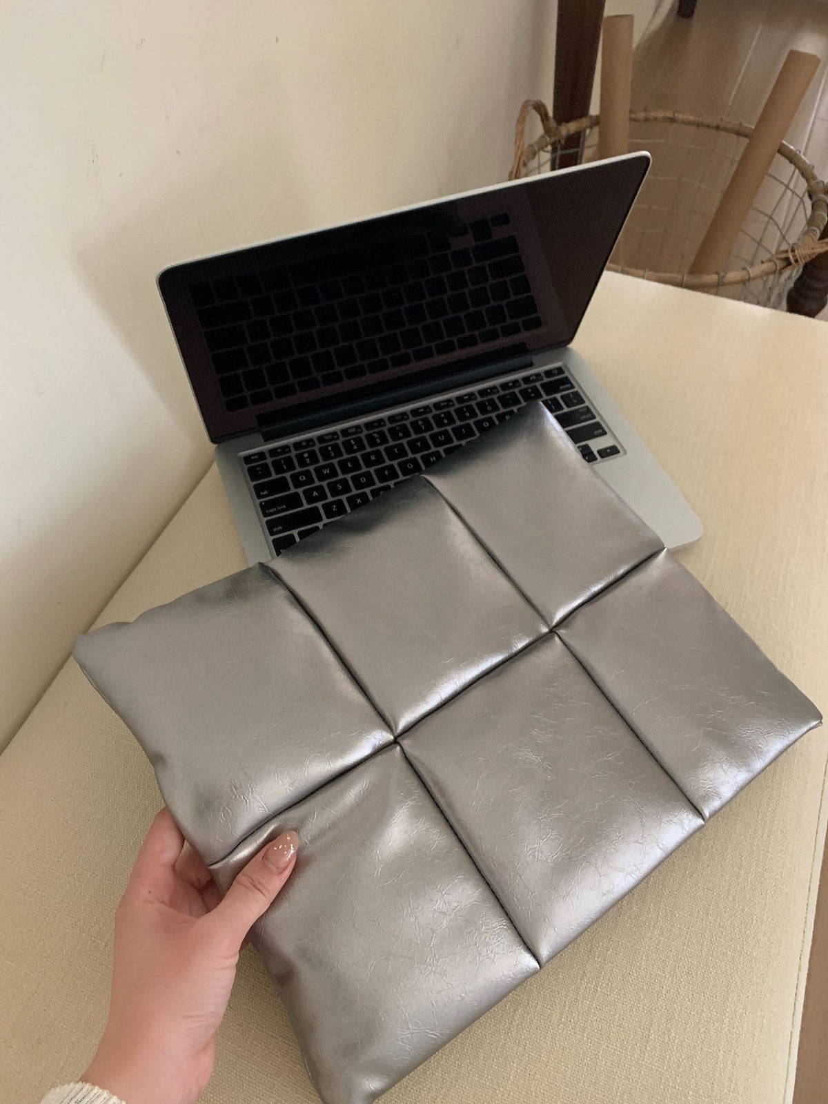 Magnetic Pillow Laptop Bag