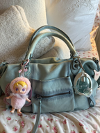 Vintage-style Soft Leather Tote