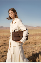 Slouchy Leather Shoulder Bag