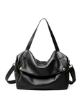 Retro Leather Minimalist Tote