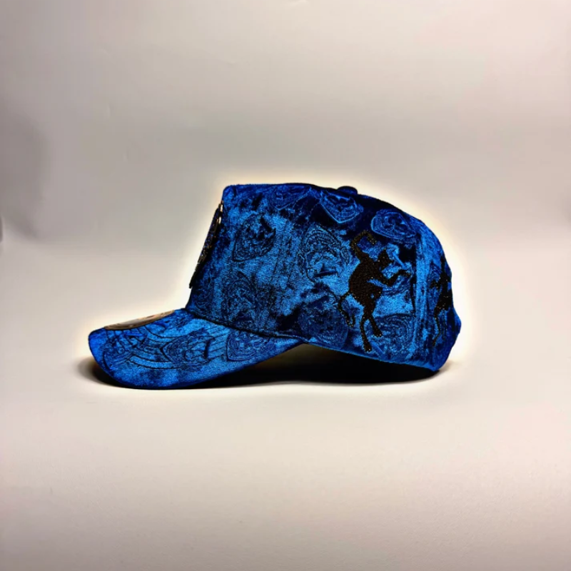 Lucifer v2 Blue Velvet Snapback