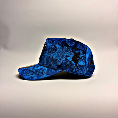Lucifer v2 Blue Velvet Snapback
