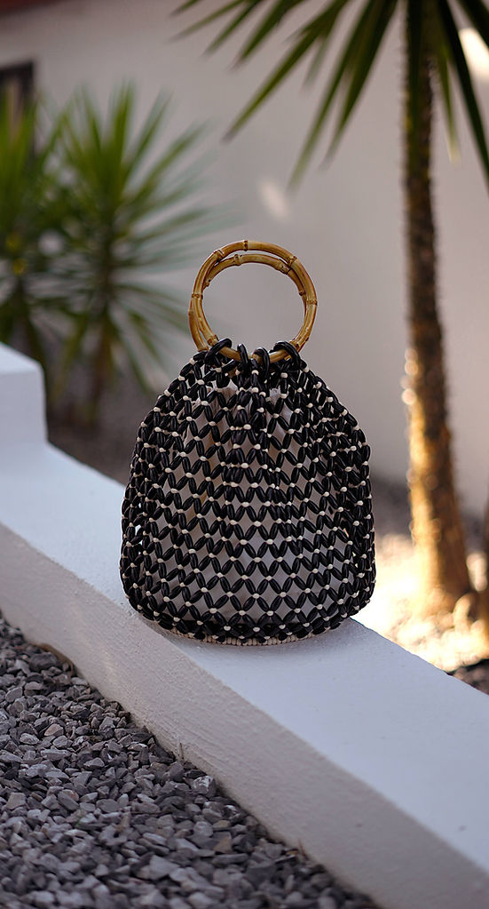 Isla Bucket Bag With Beads