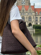 Capri Suede Tote Bag