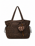 Animal Print Maxi Cotton Bag