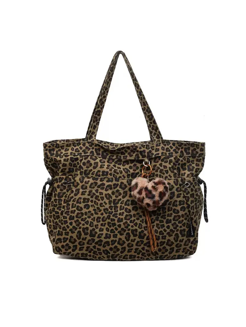 Animal Print Maxi Cotton Bag