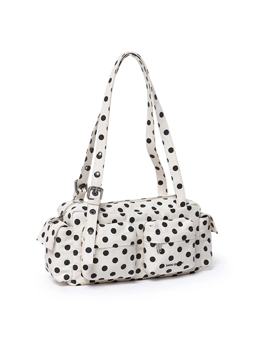 Small Dot Pocket Utility Bag