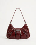 Buckle Detail Shoulder Bag