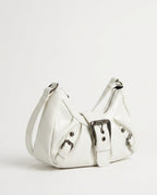Buckle Detail Shoulder Bag