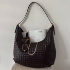 Hailey Woven Shoulder Bag