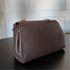 Lock-Clasp Commuter Tote