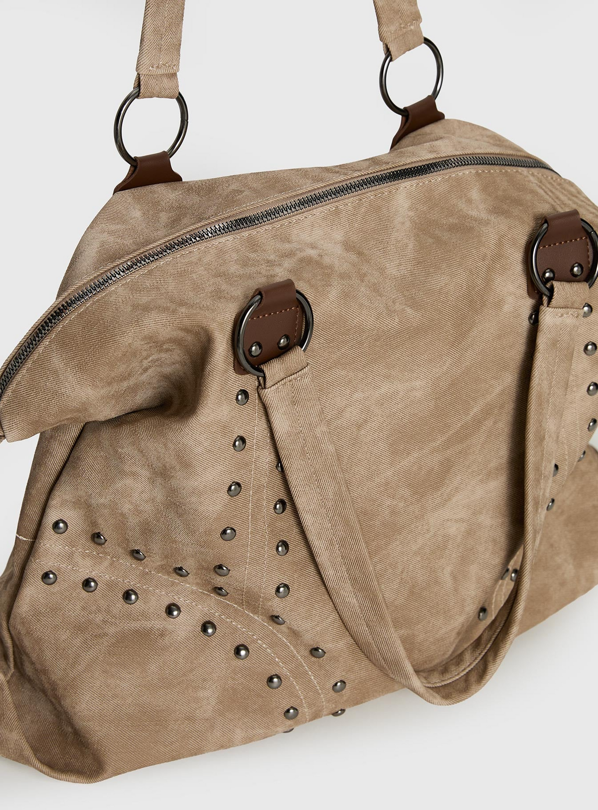 Stud Detail Shoulder Bag