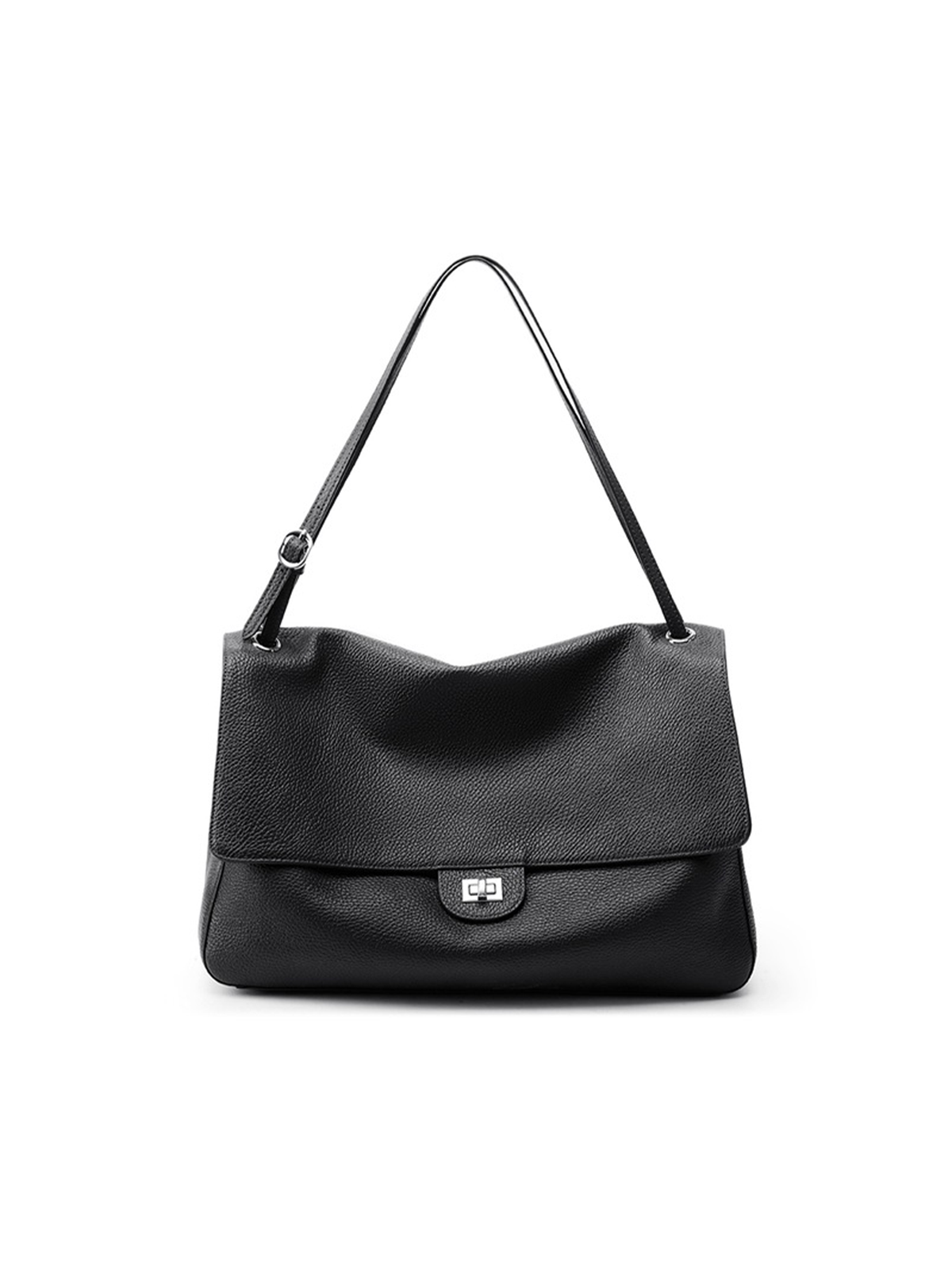 Slouchy Leather Shoulder Bag