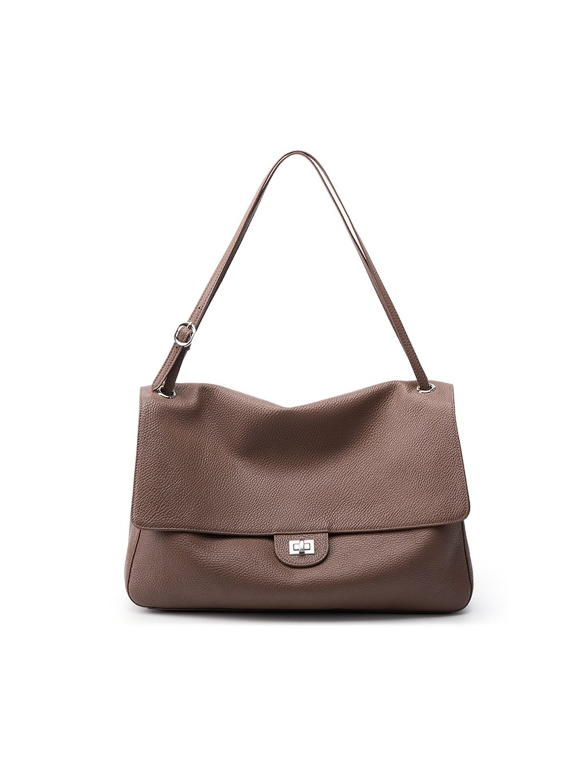 Slouchy Leather Shoulder Bag
