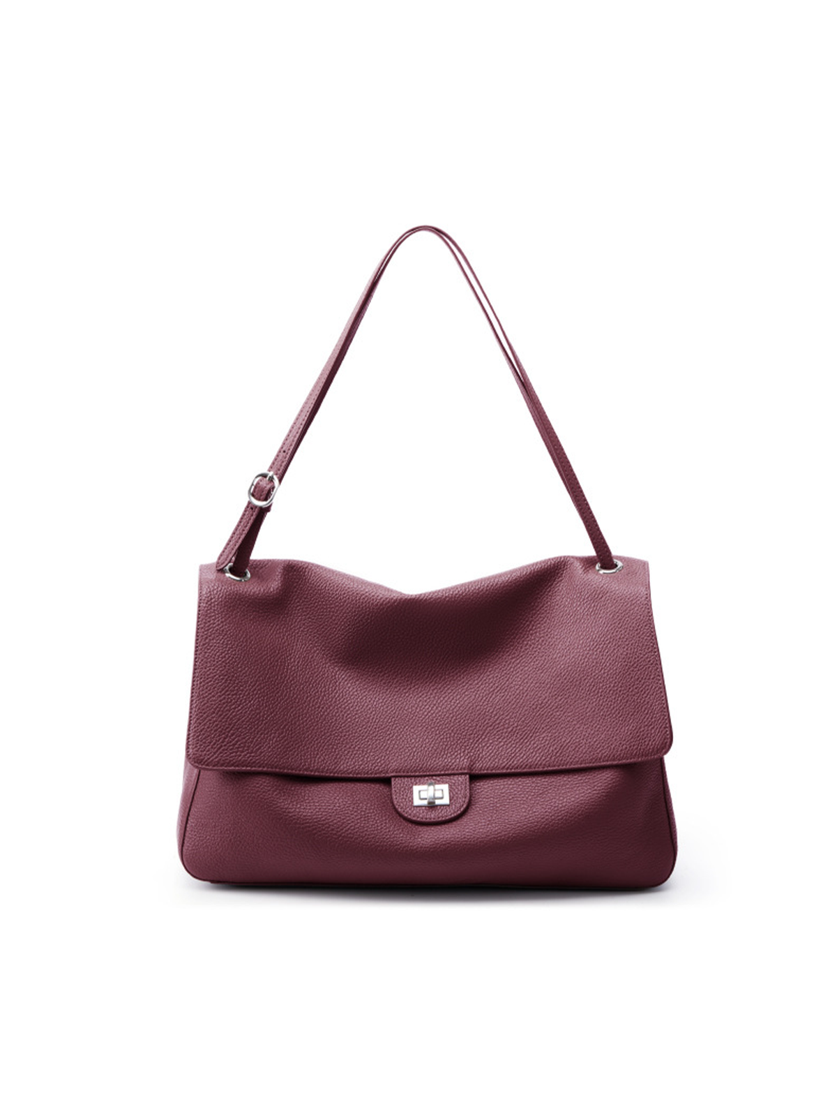 Slouchy Leather Shoulder Bag