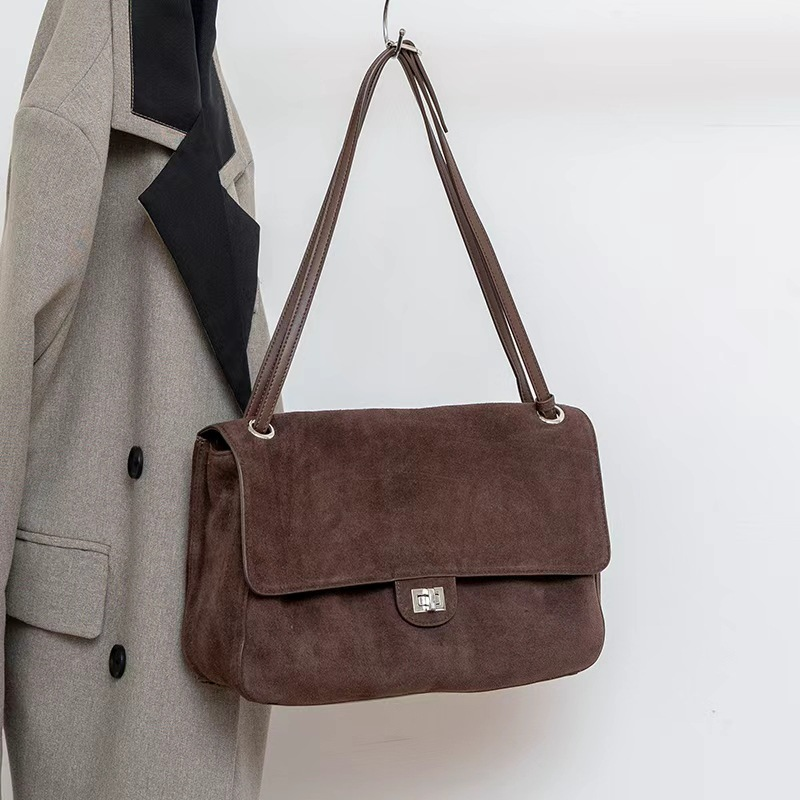 Slouchy Leather Shoulder Bag