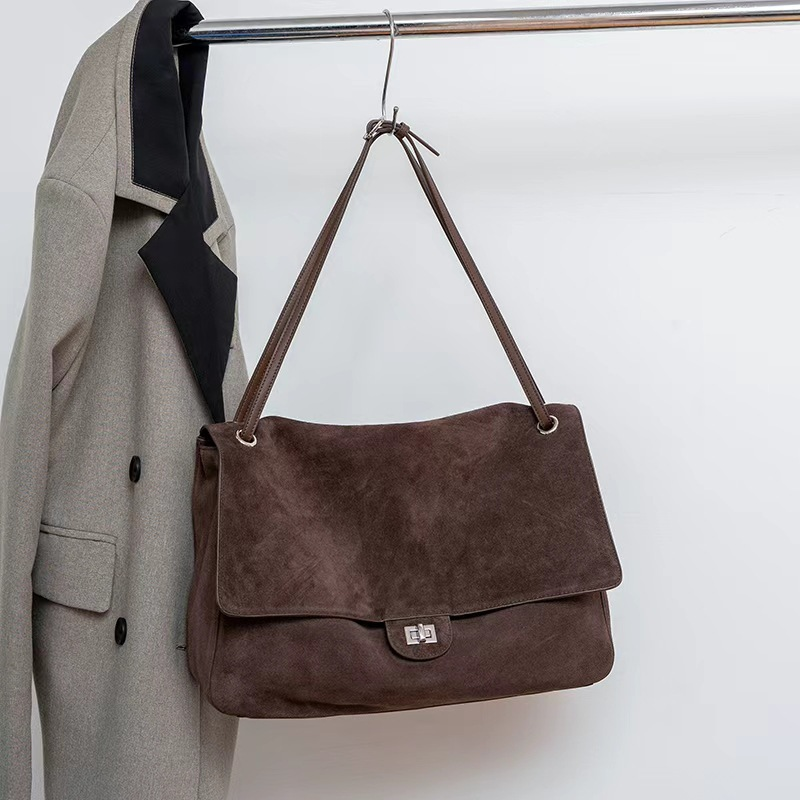 Slouchy Leather Shoulder Bag