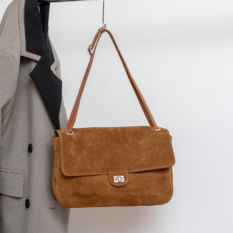 Slouchy Leather Shoulder Bag