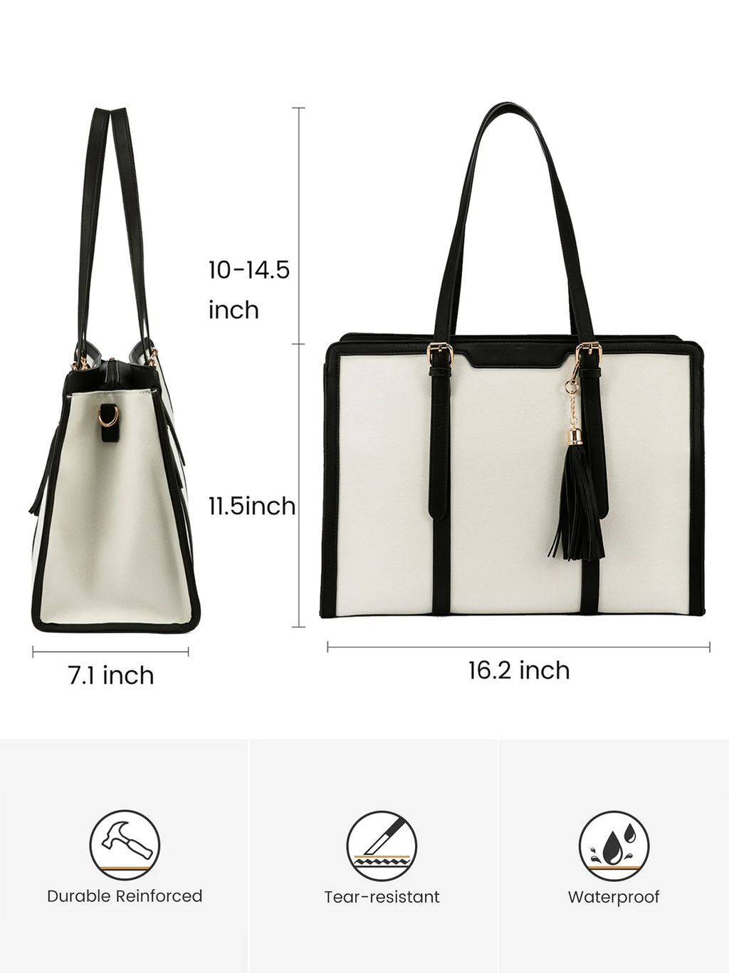 2Pcs Enamored Laptop Bag