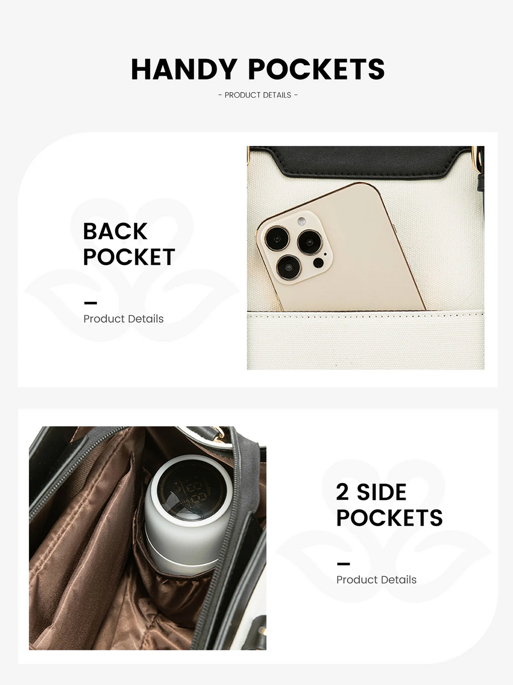 2Pcs Enamored Laptop Bag