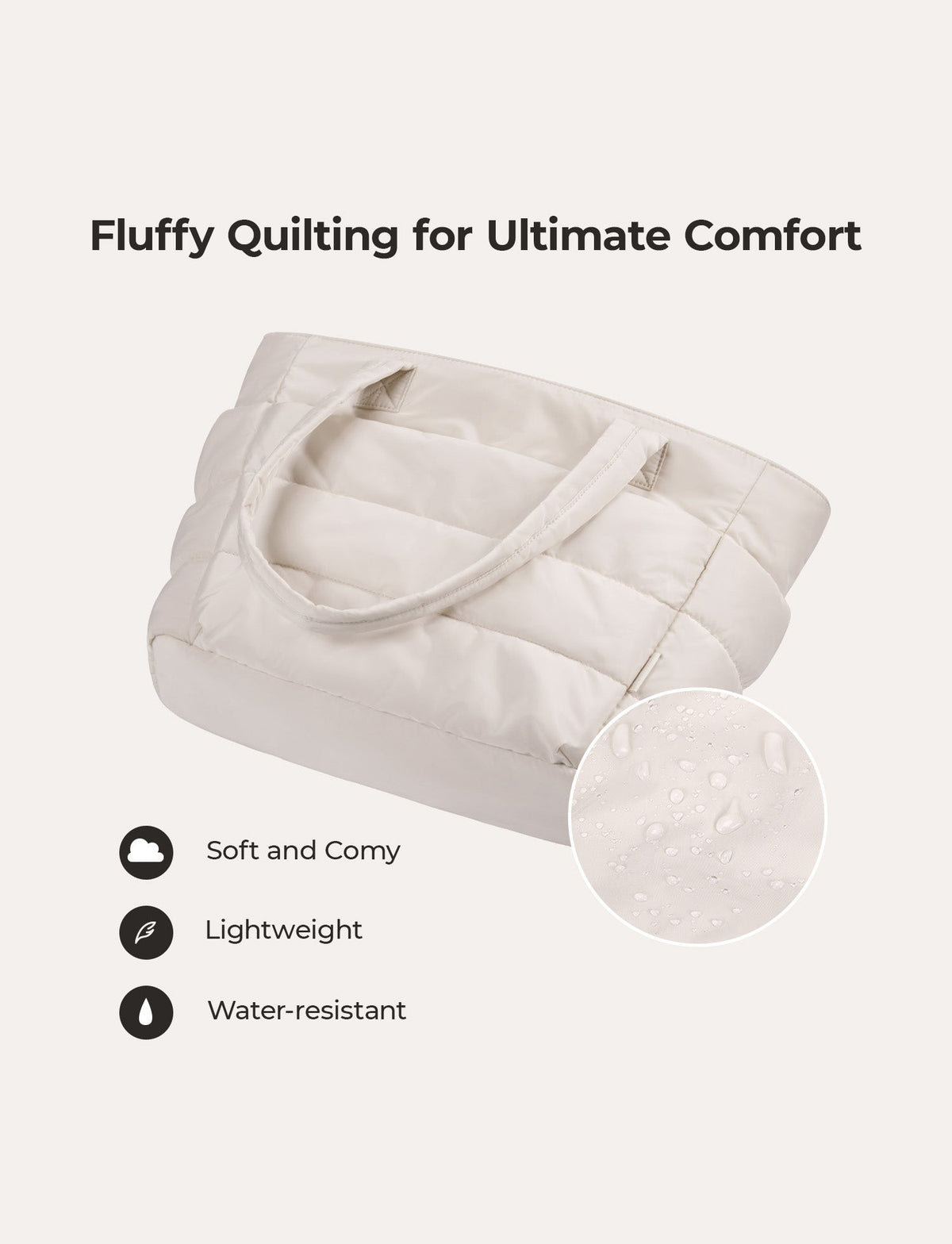 Bubble Puffy Laptop Tote