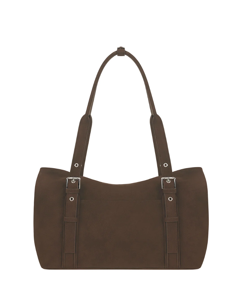 Minimalist Solid-color Shoulder Bag