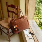 Leather Vintage Tote Bag