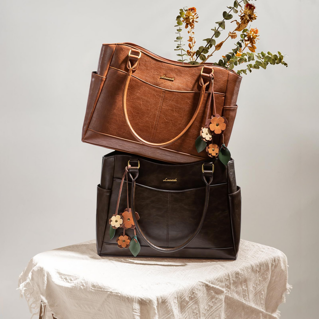 Leather Vintage Tote Bag