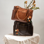 Leather Vintage Tote Bag