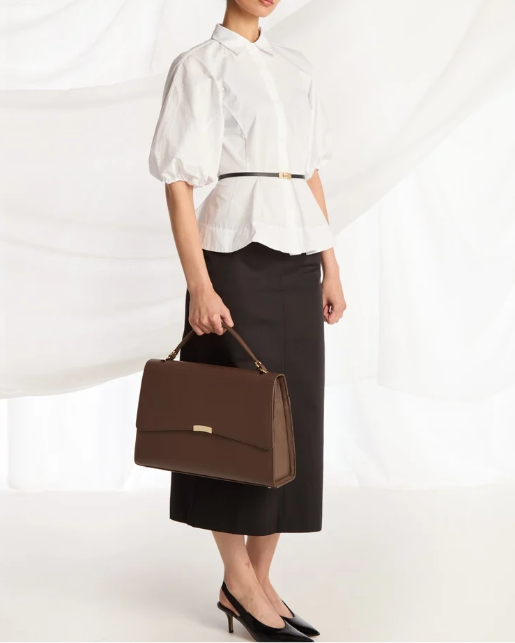 Signature Magnetic-Closure Briefcase