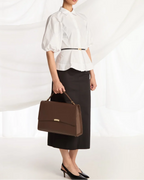 Signature Magnetic-Closure Briefcase