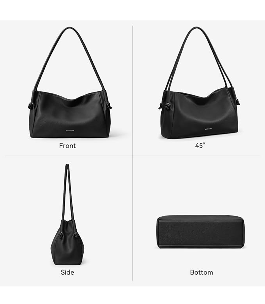Vegan Leather Soft Handbag