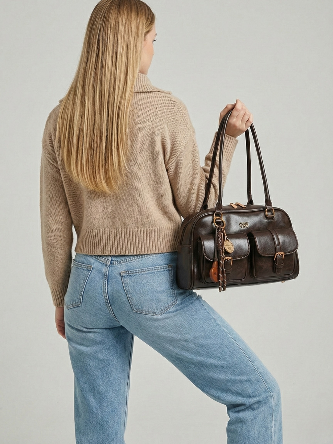Modica Multi Pocket Handbag