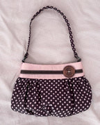 Cocoa Strawberry Shoulder Bag