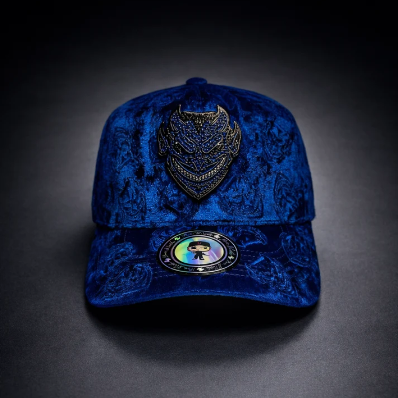 Lucifer v2 Blue Velvet Snapback