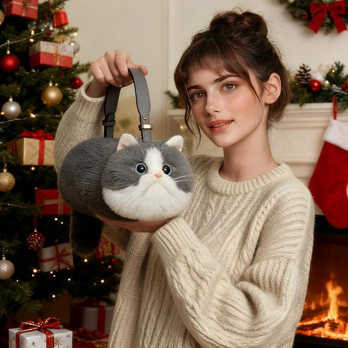 Realistic Cat Handbag