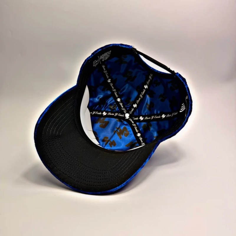 Lucifer v2 Blue Velvet Snapback